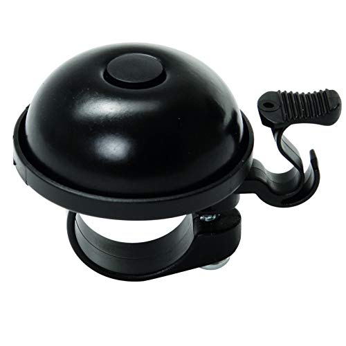 CONTEC Miniglocke "Medi Bell" schwarz, Alu, ø 40 mm, passend für Lenker-ø 22,2 mm von CONTEC