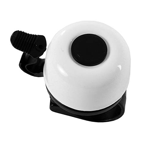 CONTEC Miniglocke "Mini Bell" weiß, Alu, ø 33 mm, passend für Lenker-ø 22,2 mm von CONTEC