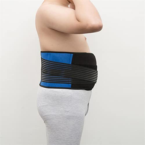 COOVS Große Größe 5XL 6XL Stützbandage für den unteren Rücken, männliche Taille, Rückenhaltungskorrektur, weiblicher Taillenstützgürtel, Massageband zur Schmerzlinderung im unteren Rücken (5XL) von COOVS