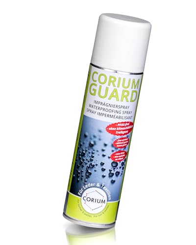 CORIUM Guard - Imprägnierspray - für Leder und Textilien Aller Art - Schutz gegen Nässe und Schmutz - ohne PFAS und ohne Treibgas- 200 ml (1 Stück) von CORIUM