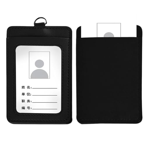 COSSIKA Schulterhandtasche, stilvolles Kartenetui, Ausweis-Aufbewahrungsorganisator, praktisches PU-Material für Büro und Geschäft von COSSIKA