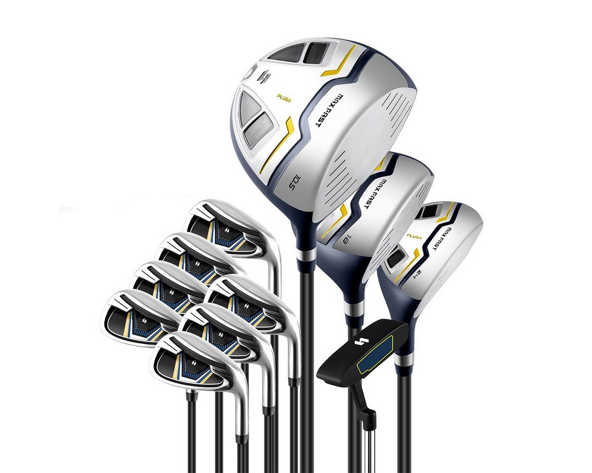 COSTWAY Golfschläger + Golfbag, für Männer, 9/11 teilige Golfschlägersätze von COSTWAY