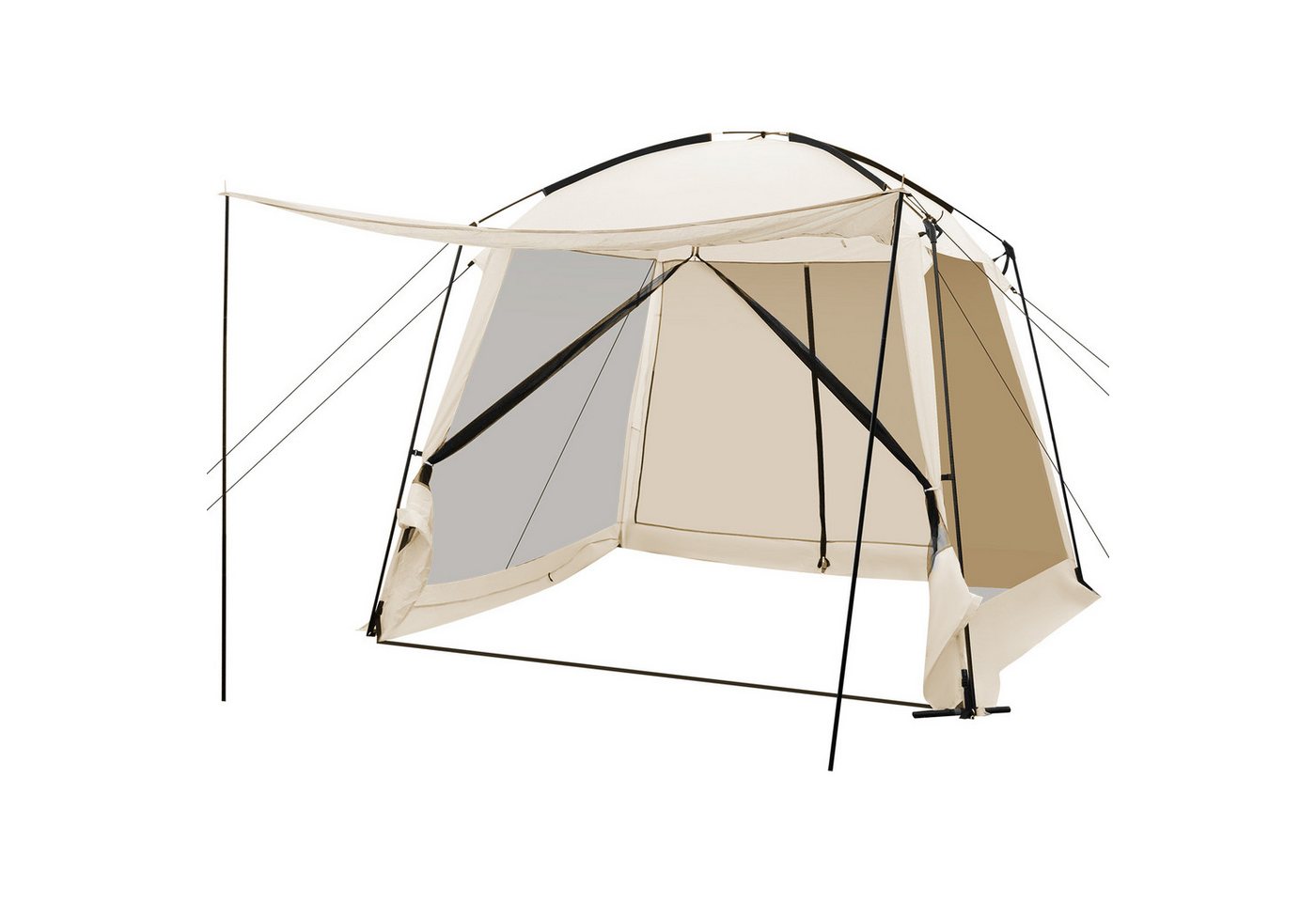 COSTWAY Kuppelzelt, Personen: 10, 8 Personen Camping Zelt, 300 x 300 x 250cm von COSTWAY