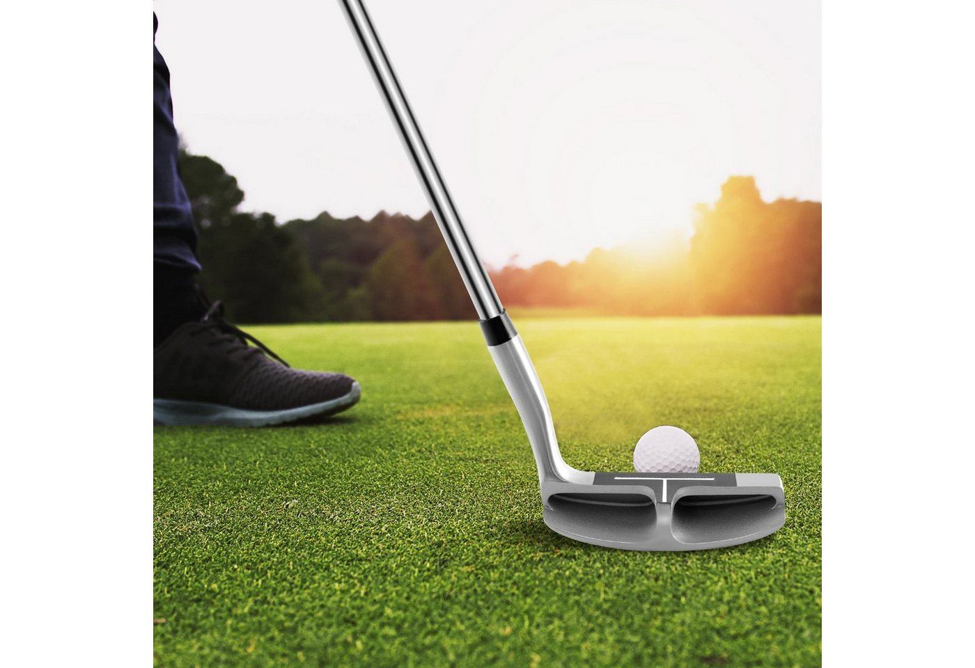 COSTWAY Wedge, Golfschläger für Rechtshänder mit Edelstahlkopf von COSTWAY