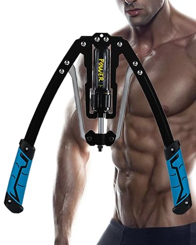 COVVY Arm-Power Twister,Armtrainer 10~200kg,Unterarm Training Brust Trainingsgerät für Schulter,Brust und Oberkörperarmkraft Krafttraining(Blau) von COVVY