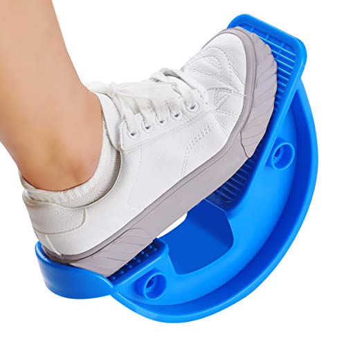 COVVY Foot Rocker Wadenstrecker Fußgelenk Plantar Board für Achillessehnenentzündung, Muskeldehnung, Fuß- und Schienbeinschienen Schmerzlinderung (Blue) von COVVY