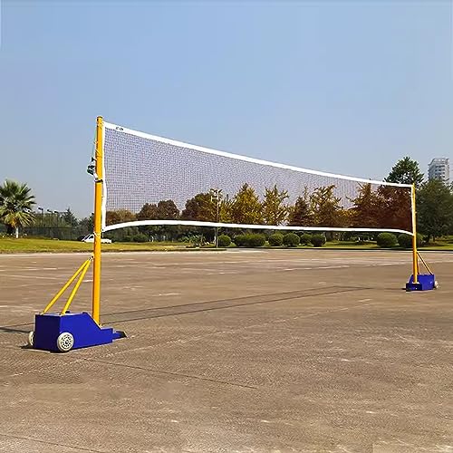 Badminton-Netzständer, freistehender Ballspiel-Pfostenständer mit Badminton-Netz und Volleyball-Netz, Tennis-/Pickleball-/Fußball-Sport-Trainingsgerät, einfache Einrichtung von CQLXZ