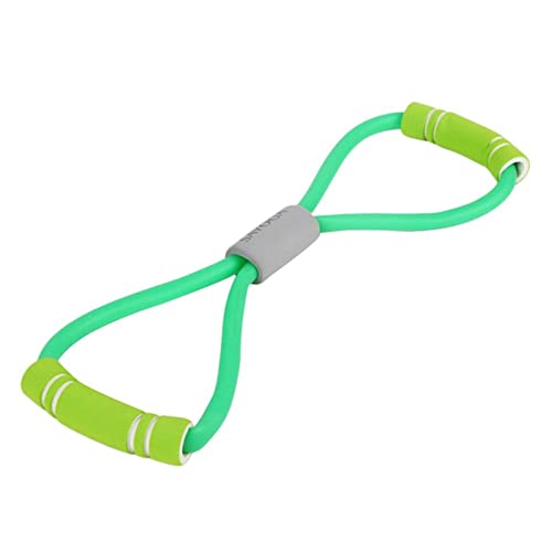 Brustzieher, 8-Wort-Brust-Expander-Seil, Workout, Muskel-Fitness, Gummi-Widerstandsbänder (Farbe: Grün) von CQLXZ