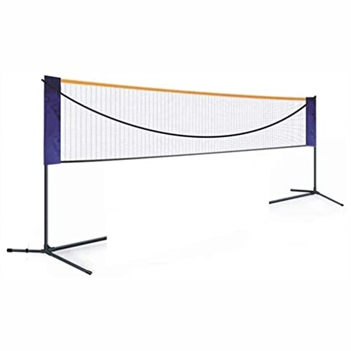 Tragbare Badminton-Sets, multifunktionales, faltbares Volleyballnetz, einfach zu installierendes Multisport-Kombinationsnetz für den Strand im Garten (Größe: 310 x 155 cm) von CQLXZ