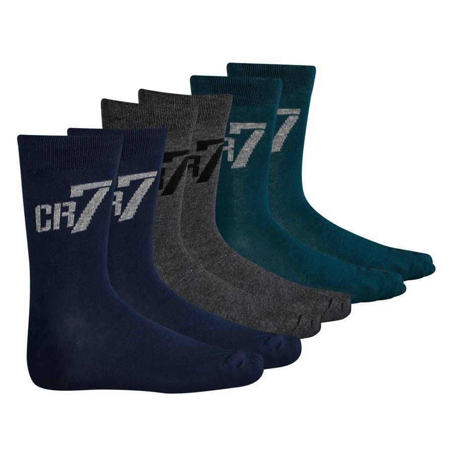 CR7 Underwear CR7 Socken 3er-Pack - Grau/Blau Kinder von CR7 Underwear