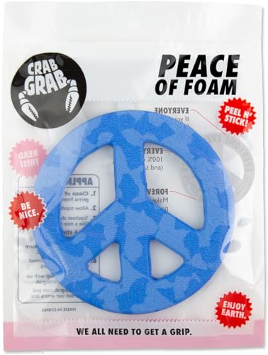 CRAB GRAB Peace of Foam Stomppad 2024 Blue Swirl von CRAB GRAB