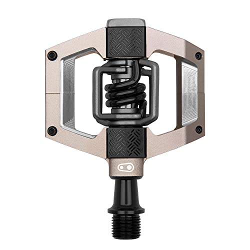 MALLET TRAIL Pedale Champagner / schwarze Feder von Crankbrothers