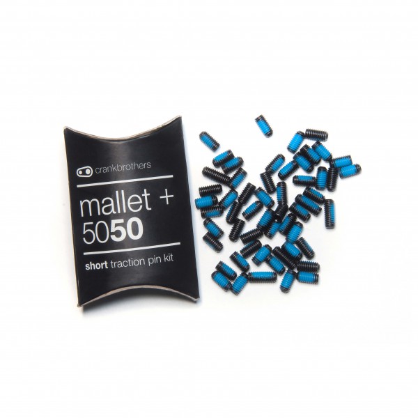 Crankbrothers - Mallet/5050 Pin Kit - Pedale Gr 10 mm;8 mm schwarz/blau von CRANKBROTHERS