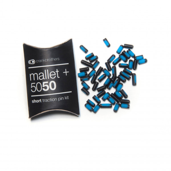 Crankbrothers - Mallet/5050 Pin Kit - Pedale Gr 10 mm schwarz/blau von CRANKBROTHERS