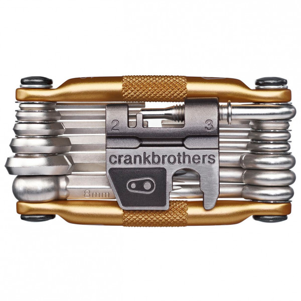 Crankbrothers - Multi-19 Multitool - Fahrradwerkzeug gold von CRANKBROTHERS