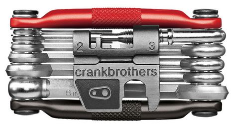 crankbrothers multi tools m17 17 funktionen schwarz rot von CRANKBROTHERS