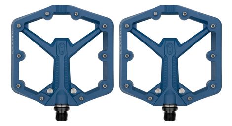 crankbrothers stamp 1 gen 2   large flat pedals blue von CRANKBROTHERS