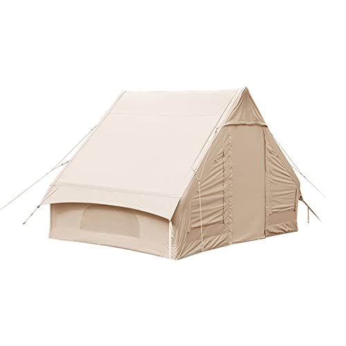 Aufblasbares Campingzelt für den Außenbereich mit Pumpe, Glamping-Zelte für 4–6 Personen, einfach aufzubauendes, wasserdichtes Haus zum Angeln, Camping und Wandern von CRBUDY