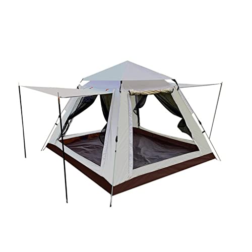 Automatisches Strandzelt für den Außenbereich, tragbares Doppeldeck-Zelt, Campingzelt, Rucksack, Sonnenschutz, Zelt zum Wandern (D 215 x 215 x 142 cm) von CRBUDY
