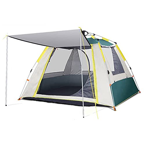 Automatisches Zelt, Outdoor-Campingzelt, Outdoor-Grill, 2–4 Personen, Outdoor-Sonnenschutz und regensicheres Angelzelt von CRBUDY