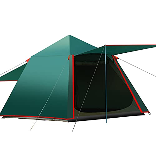 Campingzelt, Pop-up-Zelt, 3–4 Personen, tragbar, automatisches Zelt, Familienzelt, Unterschlupf für Camping, Wandern, Bergsteigen, einfacher Aufbau von CRBUDY