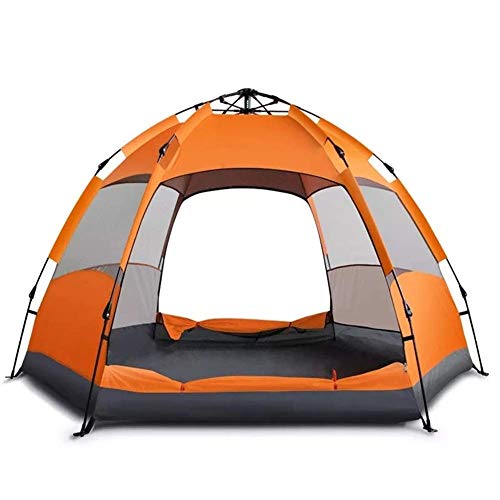 Campingzelt Outdoor-ZeltZelt 3-5 Personen Automatisches Zelt Wasserdicht Doppelschicht Sonnenschutz Regenschutz Wandern Camping von CRBUDY