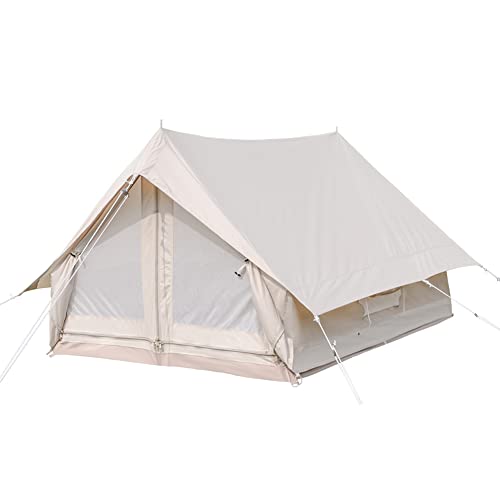 Extra großes Kabinenzelt für Familiencampingzelt, einfacher Aufbau für Camping, Wandern und Outdoor, tragbares Zelt mit Tragetasche für 3 Jahreszeiten von CRBUDY