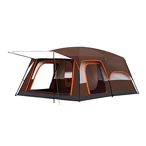 Tragbare Campiten-Unterkunft, tragbar, mit Tragetasche, wasserdicht, für 4–6 Personen, sofortiger Aufbau, Pop-Up-Zelt mit oberen Regenschutztüren, Netzschutz für Campihiki, Bergste von CRBUDY