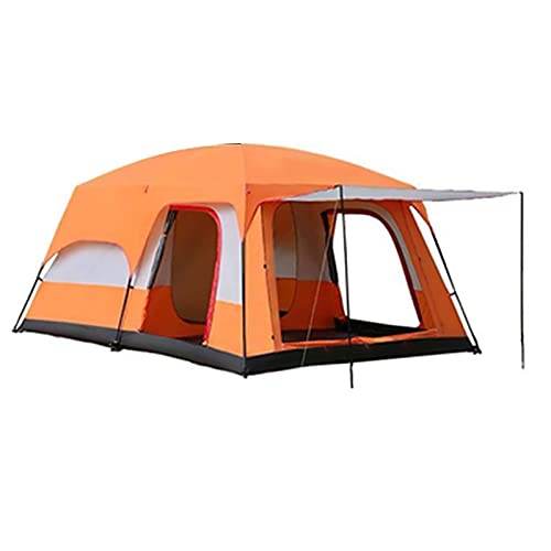 Tragbare Campiten-Unterkunft, tragbar, mit Tragetasche, wasserdicht, für 4–6 Personen, sofortiger Aufbau, Pop-Up-Zelt mit oberen Regenschutztüren, Netzschutz für Campihiki, Bergste von CRBUDY
