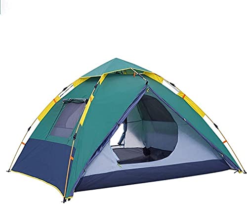 Tragbare Campitents Shelters Automatische Pop-up-Zelte für 2–3 Personen, wasserfestes Campi-Zelt mit Tragetasche, leicht für Rucksack-Picknick-Wanderangeln von CRBUDY