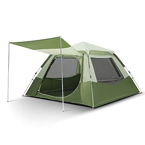 Tragbares Outdoor-Campingzelt, 3–4 Personen, sofortiges Familiencamping – Pop-up-Schnellaufbau-Outdoor-Zelte, automatische Zelte für Partys, Picknick, Reisen im Freien, Camping von CRBUDY