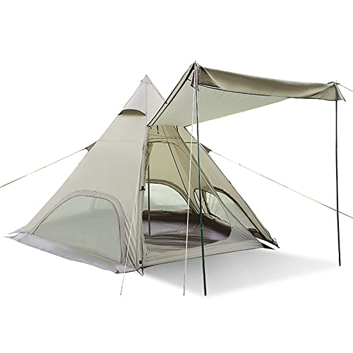 Tragbares Outdoor-Zelt, wasserdichtes Oxcloth-Zelt, schnell aufzubauendes Famlly Campitent-Zelt für Strand, Reisen, Wandern, Bergsteigen, Outdoor-Aktivitäten (3–4 Personen) (Grün a von CRBUDY