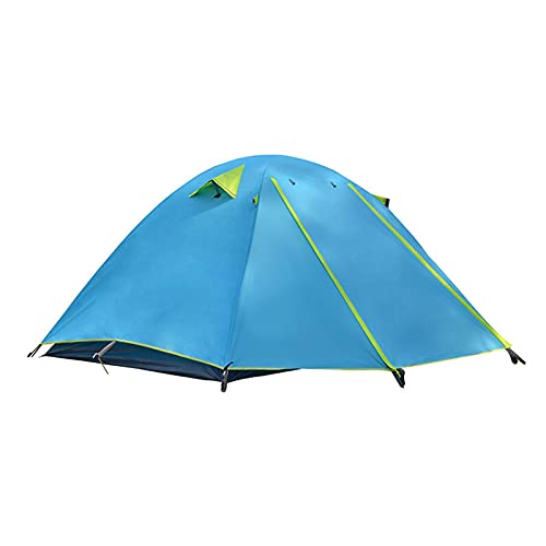 Tragbares Zelt für 1–2 Personen, kompaktes Kuppelzelt, Campitent, für 3 Jahreszeiten, wasserdicht, für Strand, Outdoor, Reisen, Wandern, Camping, Jagen (Blau a) von CRBUDY