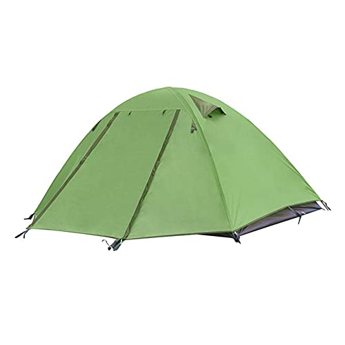 Tragbares Zelt für 1–2 Personen, kompaktes Kuppelzelt, Campitent, für 3 Jahreszeiten, wasserdicht, für Strand, Outdoor, Reisen, Wandern, Camping, Jagen (Grün A) von CRBUDY