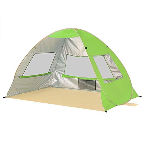 Wasserdichtes Campingzelt für 2 Personen, sofortiges Aufklappen, automatisch, tragbar, 100% wasserdichtes UV-Zelt für den Außenbereich von CRBUDY