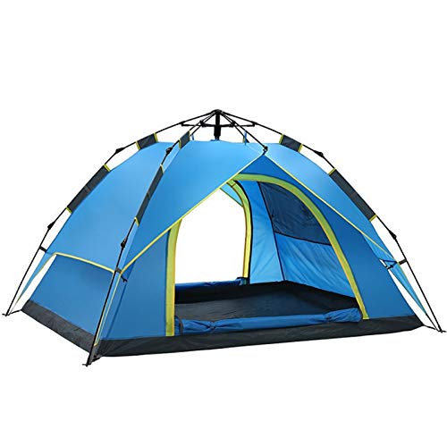Wasserdichtes Pop-Up-Zelt für den Außenbereich, 3 Personen, Schnellaufbausystem, schnell aufstellbar, faltbares Festivalzelt, Zelt von CRBUDY