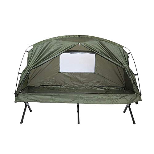 Zelt Outdoor Supplies Einschichtiges Zweihandzelt 4-Personen-Zelt Camping Feld Camping Strand Reisezelt für Rucksackreisen von CRBUDY