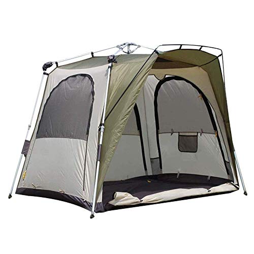 Zelt Outdoor-Zelt, Doppellagiges sturmsicheres Wildangelzelt für die Nacht, Großer, mit Platz ausgestatteter Rucksack, 140 * 160 * 147 cm Outdoor-Camping von CRBUDY
