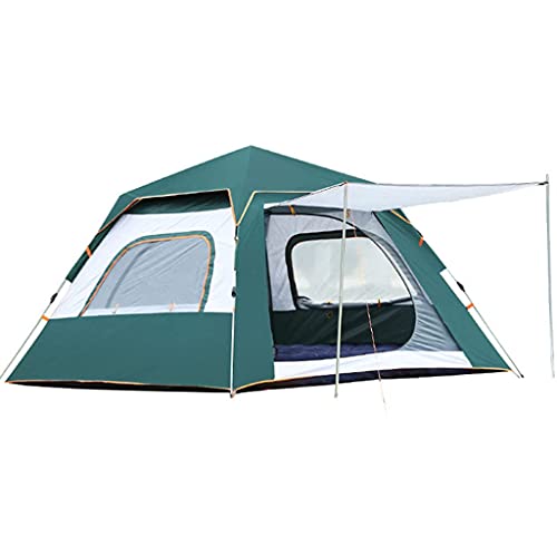 Zelte für Camping für 3–4 Personen, 5–6 Personen, wasserdicht und Winddicht, einfach aufzubauen, für Rucksackreisen, belüftet und für Outdoor- und Wanderausflüge geeignet (3 5) von CRBUDY
