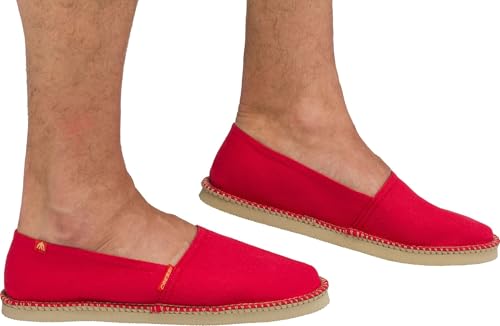 Cressi Espadrillas Valencia - Unisex Erwachsene Mehrzweck-Espadrilles, Rot, 45 von CRESSI