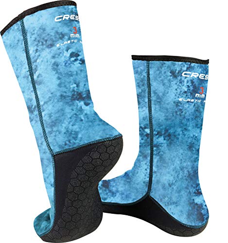 Cressi Herren Camouflage Tauchsocken, Camo Blue, L von CRESSI