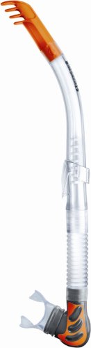 Cressi Uni Schnorchel Delta I, orange, ES251085 von CRESSI