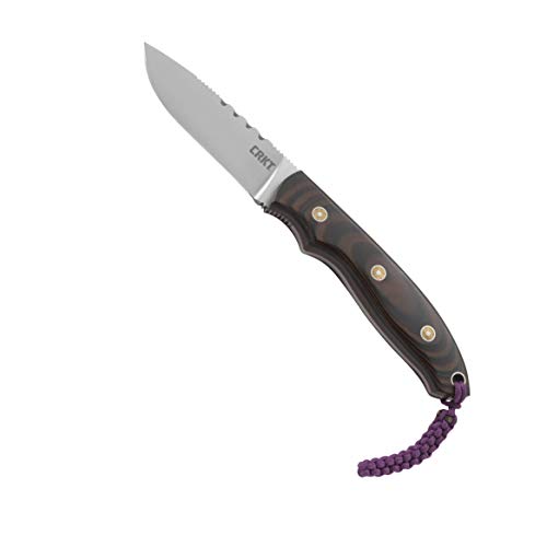 CRKT Columbia River Knife & Tool Hunt'N Fisch Messer mit feststehender Klinge, braun von CRKT
