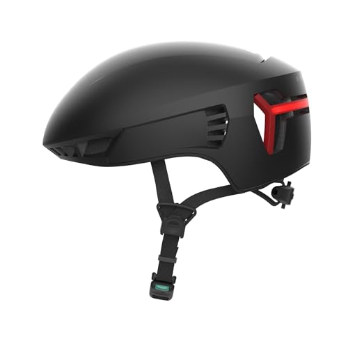 CRNK Genetic Alpha Bluetooth-Fahrradhelm – LED-Beleuchtung – Unisex – Schwarz – L von CRNK