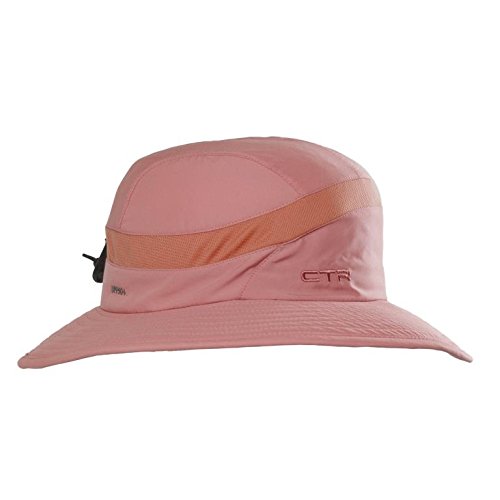 CTR Damen Sommer Hut Boonie UV Schutz atmungsaktiv schnell trocknend und abnehmbare Schlaufe Hat, Nectraine, L von Chaos