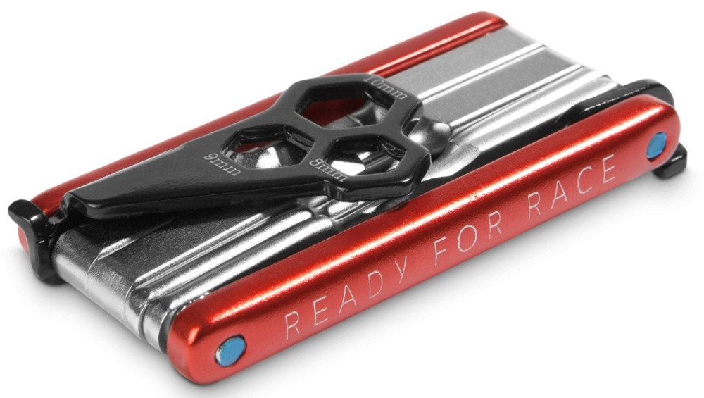 CUBE Multitool RFR RED12 – Mini Fahrrad Reparatur Set - Tool mit 12 Funktionen von CUBE