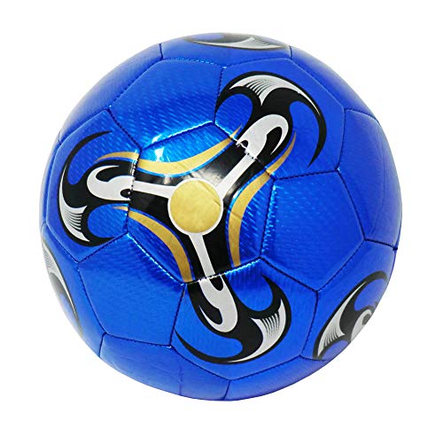 CUCUBA Spielball Fußball Größe 5 Fürs Training Gemacht (Farbe: Blau) von CUCUBA