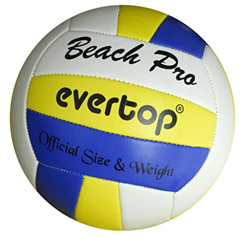 CUCUBA Volleyball, Beach Volleyball, mehrfarbig, zum Training oder Spiel (Durchmesser 21 cm) von CUCUBA
