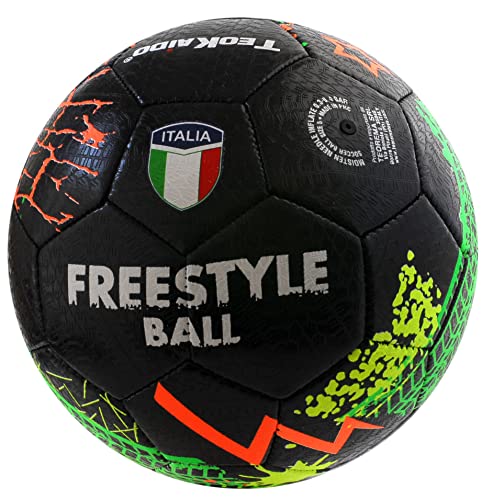 Fußball Training oder Spiel Größe 5 Italien (dominierende Farbe: Schwarz) von CUCUBA