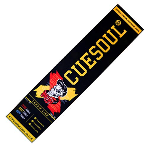 CUESOUL Heavy Duty Dartmatte enthält sowohl die offizielle Soft- als auch die Steel Tip Throwline (CSDA-BD-3) von CUESOUL